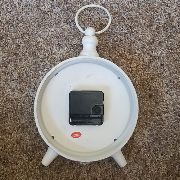 White Table Clock - Picture 2 of 7